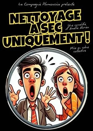 Affiche de Nettoyage à sec uniquement !