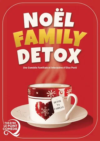 Affiche de Noël family detox