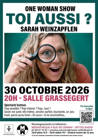 Affiche de One Woman Show : Toi aussi ?
