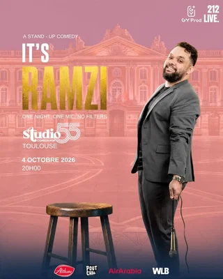 Affiche de Oussama Ramzi dans It's Ramzi à Toulouse