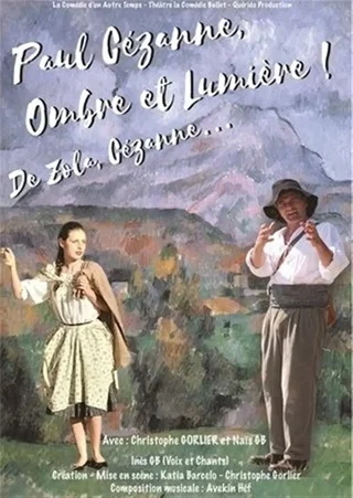 Affiche de Paul Cézanne, ombre et lumière !