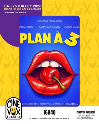 Affiche de Plan à 3 