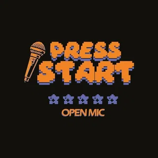 Affiche de Press'Start Open Mic