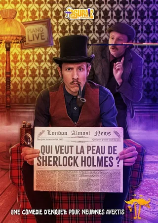Affiche de Qui veut la peau de Sherlock Holmes ?