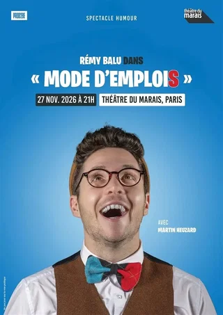 Affiche de Rémi Balu dans Mode d'emplois