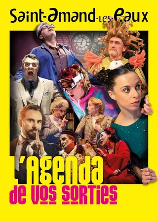 Affiche de Réunion d'urgence : une comédie de boulevard au Théâtre des Sources de Saint-Amand-les-Eaux avec Fabienne Carat