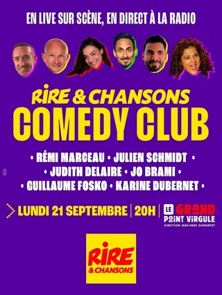 Affiche de Rire et Chansons Comedy Club