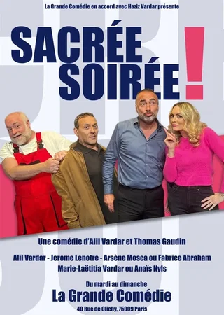 Affiche de Sacrée soirée avec Alil Vardar !
