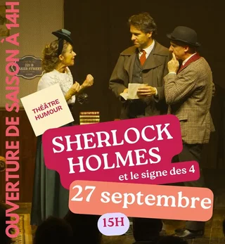 Affiche de Sherlock Holmes et le signe des 4