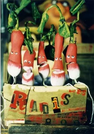 Affiche de Spectacle, La dresseuse de légumes