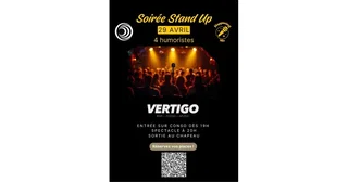 Affiche de Stand up Show au Vertigo 