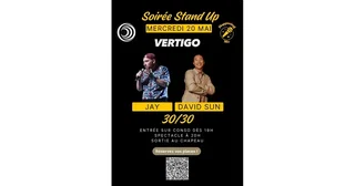 Affiche de Stand Up show au Vertigo 