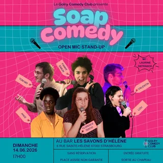 Affiche de Stand-up : Soap #71 aux Savons d'Hélène