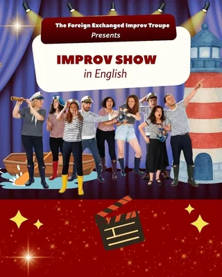 Affiche de The Improv Show in English, by Foreign Exchanged