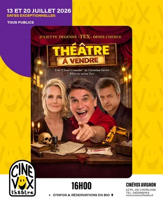 Affiche de Théâtre à vendre