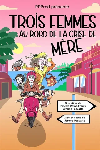 Affiche de Trois femmes au bord de la crise de mère
