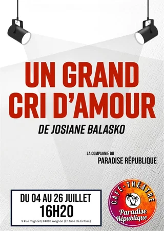 Affiche de Un grand cri d'amour