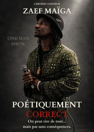 Affiche de Zaef Maïga dans Poétiquement correct