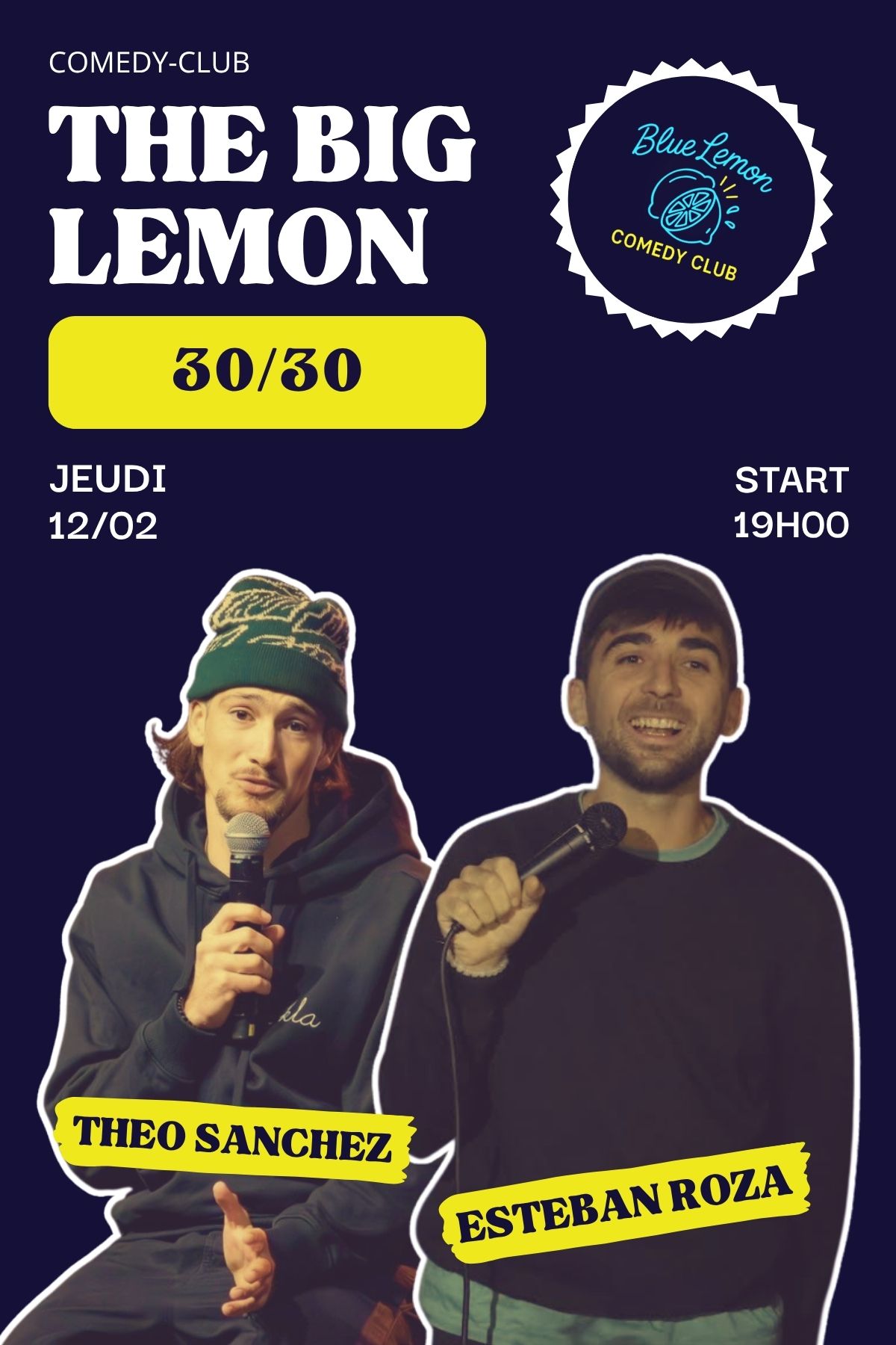 Stand-up - The Big Lemon - 30/30 Théo Sanchez & Esteban Roza