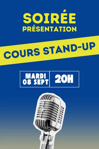 Affiche de Atelier découverte - stand-up