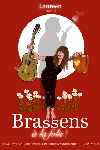 Affiche de Brassens à la folie