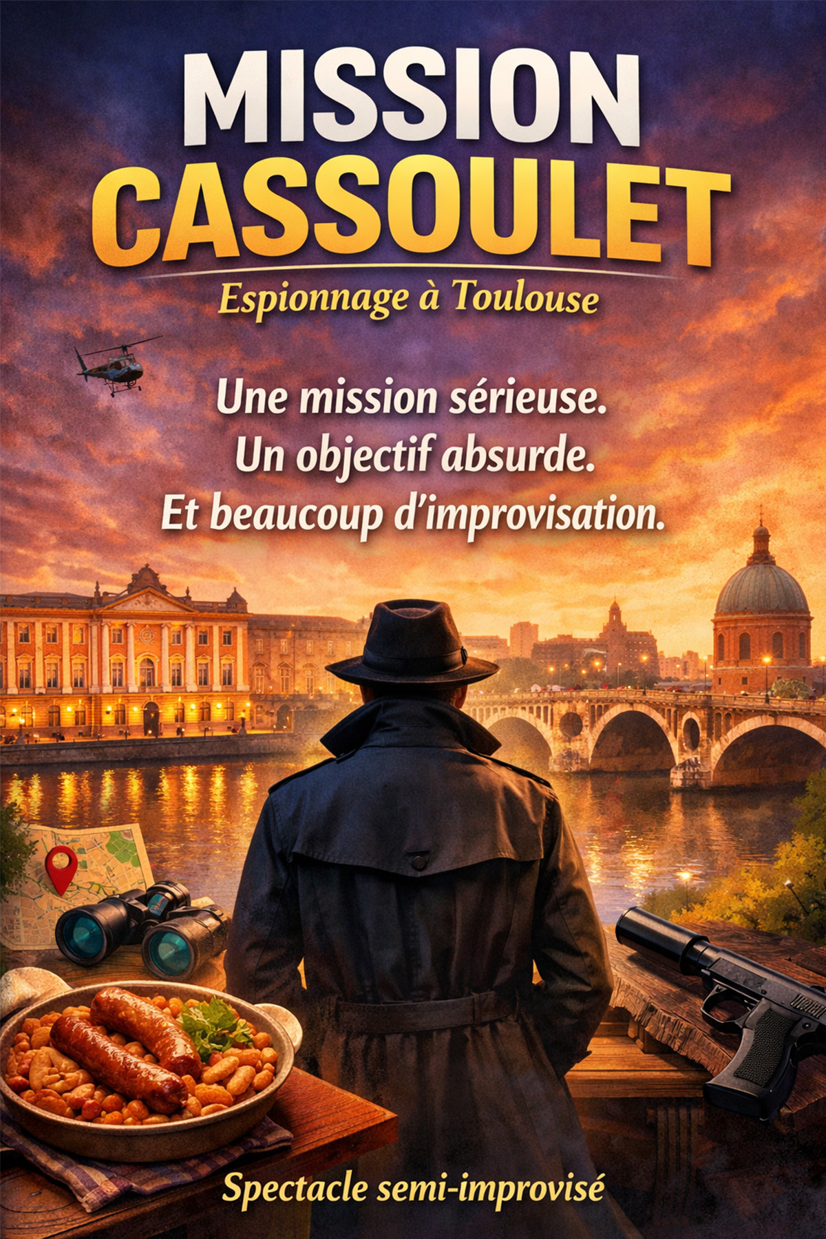 Mission Cassoulet, espionnage à Toulouse (2)