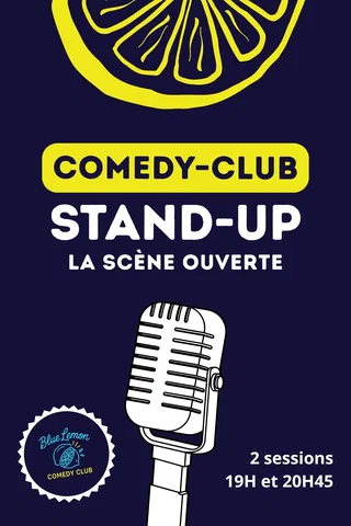 Affiche de Comedy Club – Scene ouverte🎤20H45