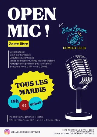 Affiche de Scène Ouverte Stand-up