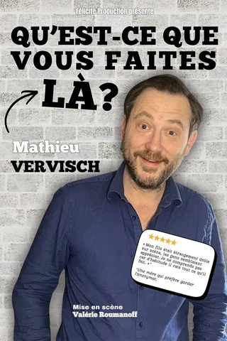 Affiche de Qu’est-ce que vous faites là ?