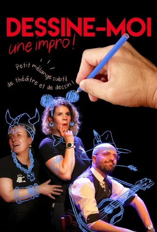 Affiche de Dessine moi une impro !