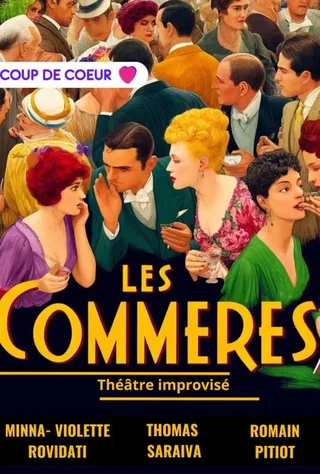 Affiche de Les Commères / Théâtre improvisé