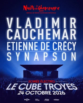 Affiche de Vladimir Cauchemar, Etienne De Crécy, Synapson