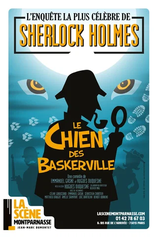 Affiche de Sherlock holmesle chien des baskerville