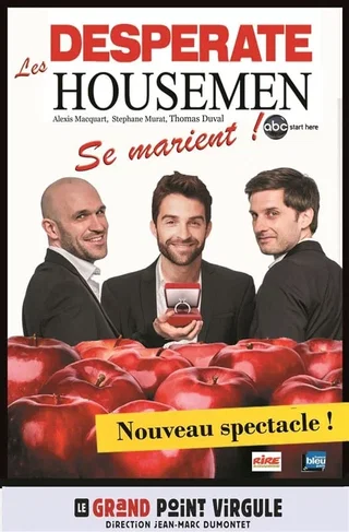 Affiche de Les desperate housemen se marient !