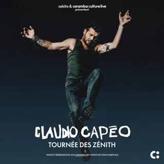 Affiche de Claudio Capeo avec Claudio Capéo