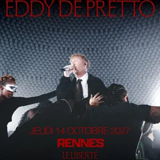 Affiche de Eddy de Pretto avec Eddy de Pretto