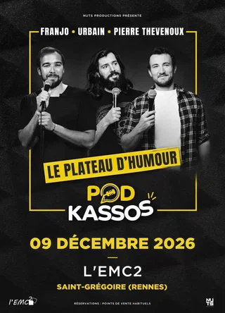 Affiche de Podkassos, le plateau humour