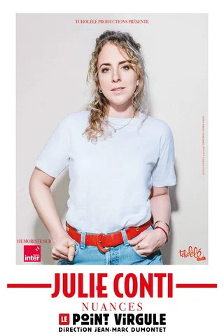 Affiche de le Point-Virgule - Paris avec Julie Conti
