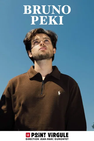 Affiche de le Point-Virgule, Paris avec Bruno Peki