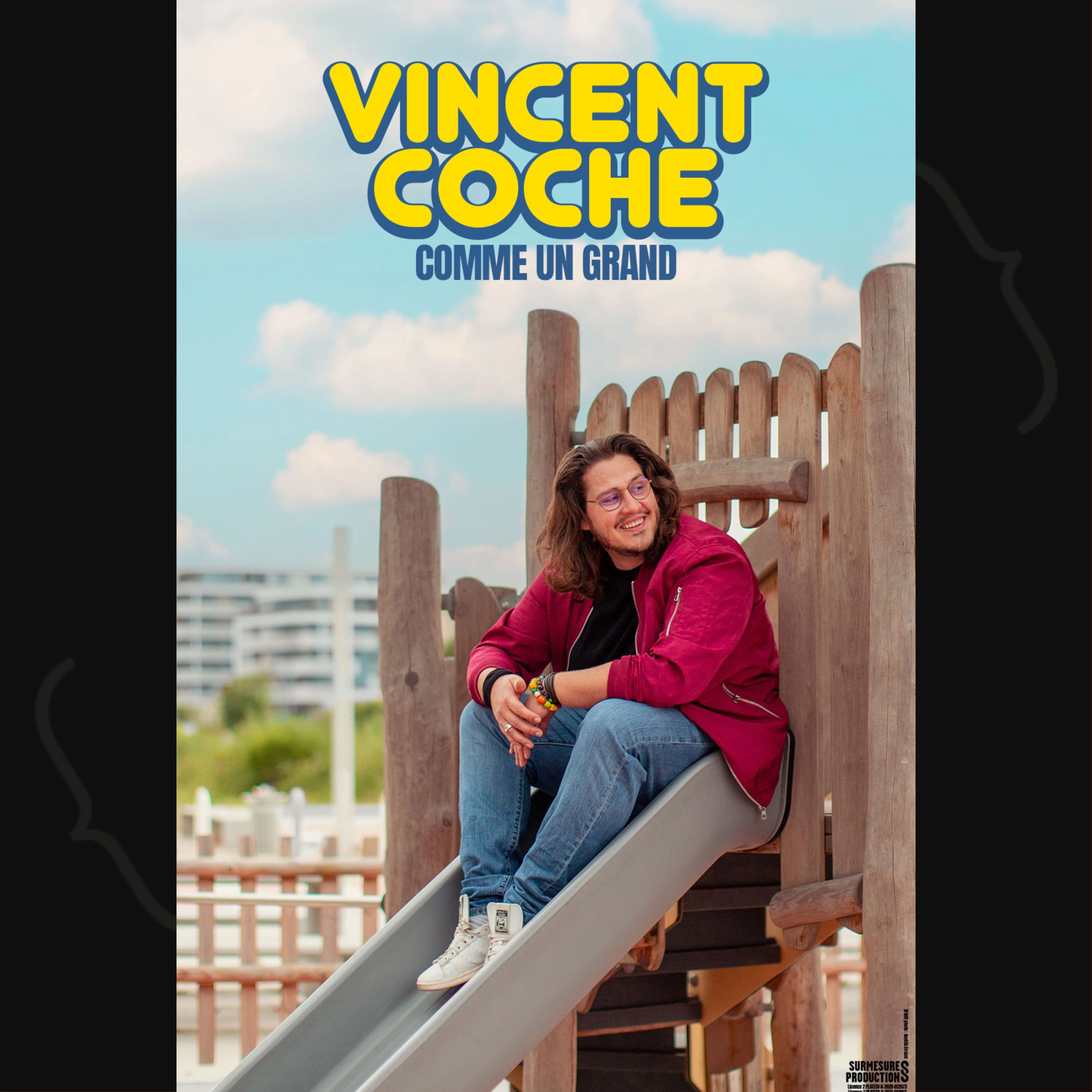 Affiche de Comme un grand avec Vincent Coche