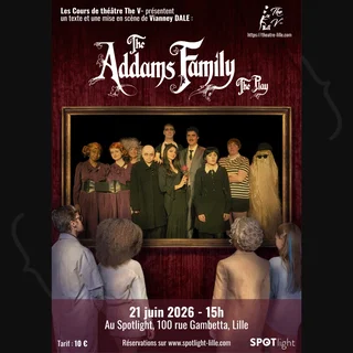 Affiche de The Addams family, The play