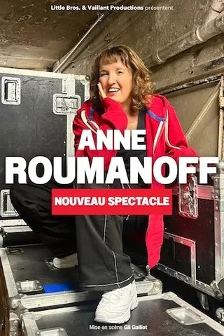 Affiche de L’âge Libre avec Anne Roumanoff