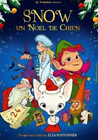 Affiche de Conte musical à partir de 3 ans avec Snow, un Noël de chien