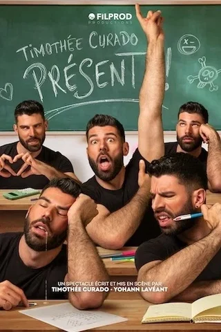 Affiche de Présent ! Tournée avec Timothée Curado