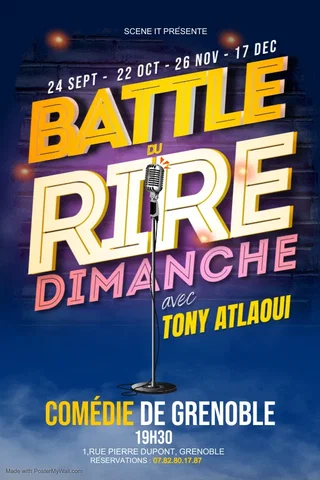 Affiche de Battle du Rire