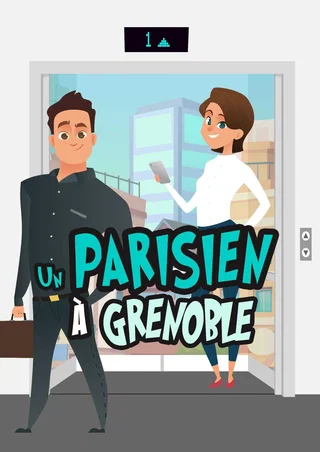 Affiche de Un Parisien à Grenoble
