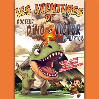 Affiche de Les Aventures de Docteur Dino et Victor le Raptor