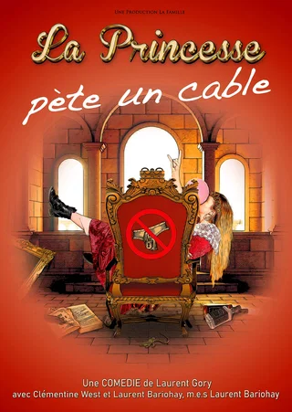 Affiche de La Princesse pète un cable