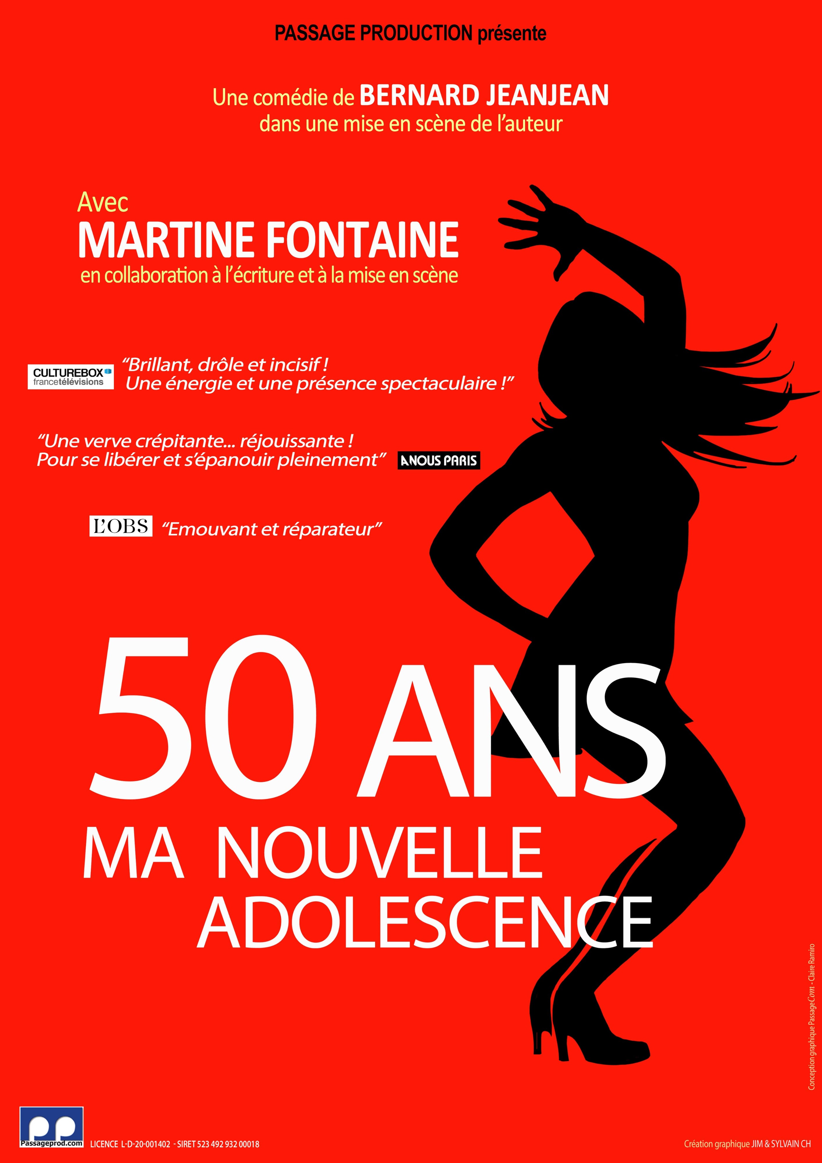 Martine Fontaine dans 50 ans, ma nouvelle adolescence