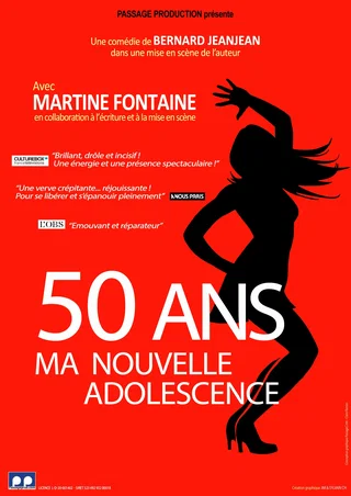 Affiche de Martine Fontaine dans 50 ans, ma nouvelle adolescence